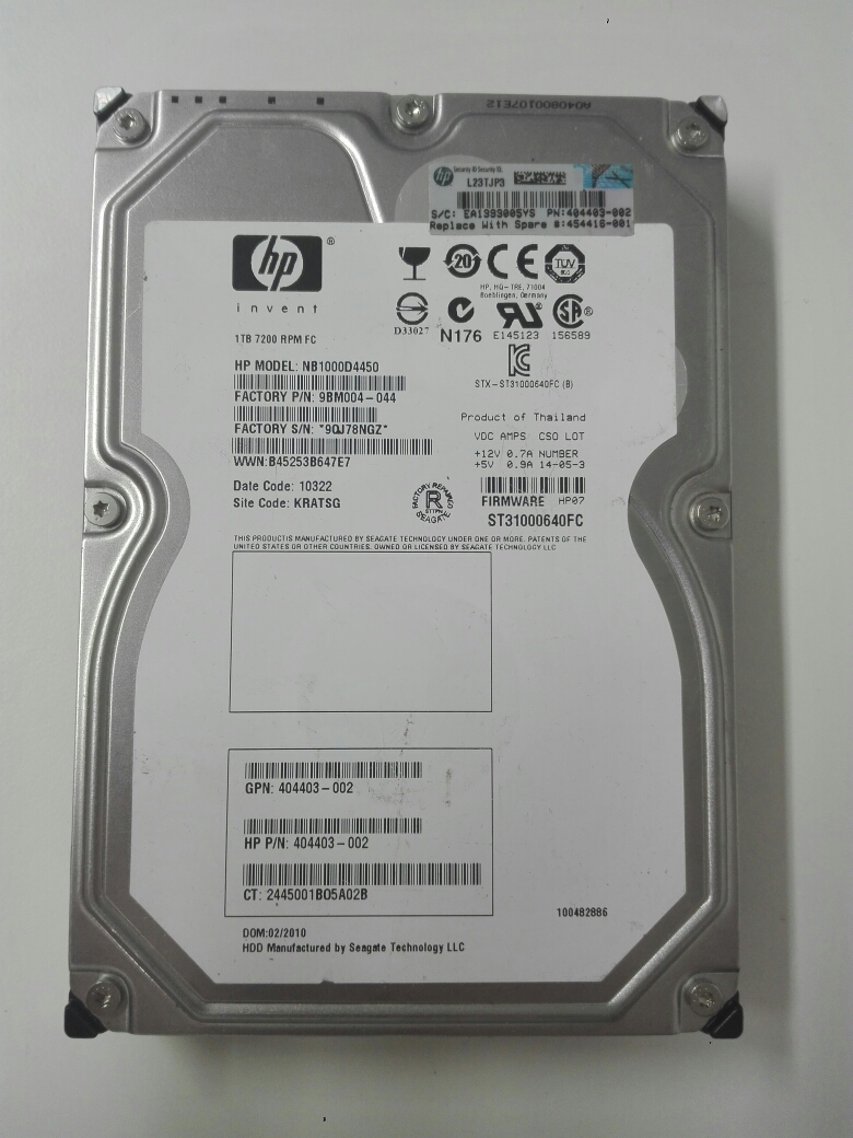 Saliente Imperialismo Gran universo Disco duro HP 1TB FATA | Discos Duros
